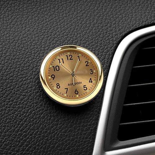MOGOI Car Dashboard Clock, Universal Car Air Vent Quartz Clock Automobiles Interior Decoration Stick-On Clock Ornaments for Office Cars SUV MPV. - Thumbnail 6
