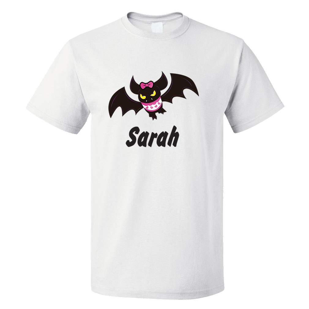 Cute Bat Girl Unisex Adult T Shirt Tee Top 2836 Kitilan