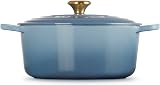Le Creuset Signature Chambray Cast Iron Round Casserole 28 cm 6.7 L view 3
