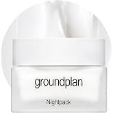 groundplan Nightpack 1.69 fl oz &ndash; Overnight Moisturizing Mask with Macadamia, Shea Butter &amp; Olive Oil, Lightweight Sleeping Cream for Dry Skin &amp; Radiance Boost