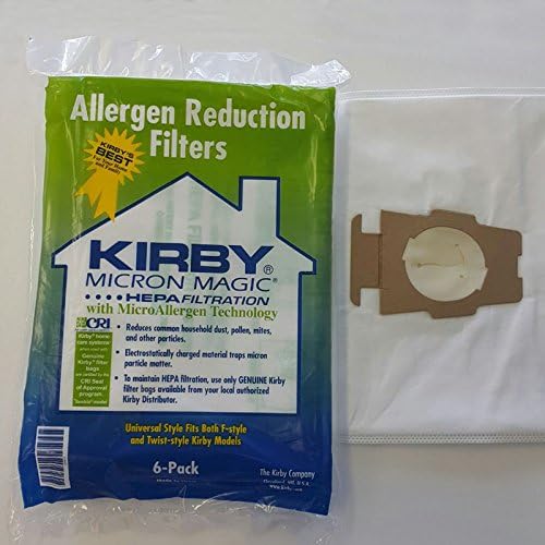 6 CLOTH Sentria Hepa Micron Magic Ultimate G Kirby Vacuum Bags