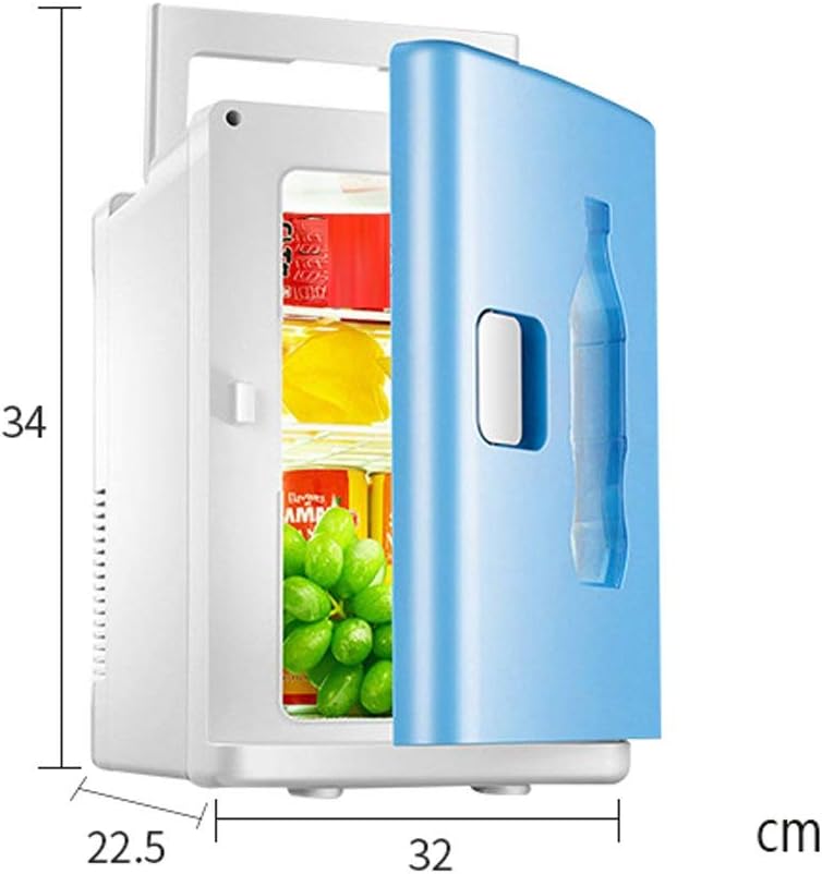 XQY Car Fridge-Mini Fridge 10L Mute Reefer Cooler Box (Home Office and Car Use),Pink