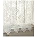 Heritage Lace Dogwood 55-Inch by 18-Inch Drop White Valance