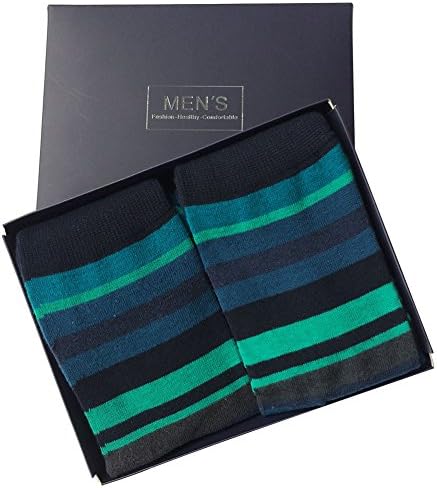 Knee High Dress Socks, SUTTOS Men's Women's Over The Calf Long Tube Casual Socks 2/4 Pairs Gift Box