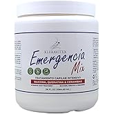 Kleravitex Emergencia Mix Intensive Mask with Silicone, Keratin, and Ceramides for Deep and Restorative Repair, Revitalize and Strengthen Damaged Hair, Providing Shine and Softness (36 OZ)