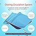 Newild Cooling Towel (43x12 inches), Perfect For Sports, Yoga, Workout, Fitness, Gym, Pilates, Travel, Camping and More,With Waterproof Bottle Package (Color: Blue)