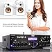 Wireless Bluetooth Power Amplifier System – 200W Dual Channel Sound Audio Stereo Receiver w/ USB, AUX, MIC in w/ Echo, Radio – for Home Theater Entertainment via RCA, Studio Use – Pyle PDA65BUthumb 2