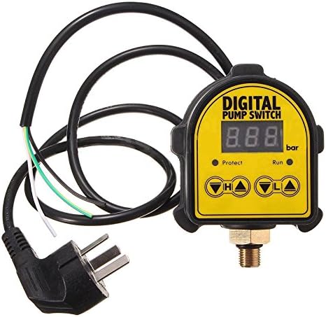 KINWAT Digital High Pressure Air Pump Control Switch Digital Display Eletronic Pressure Controller for Water Compressor Switch