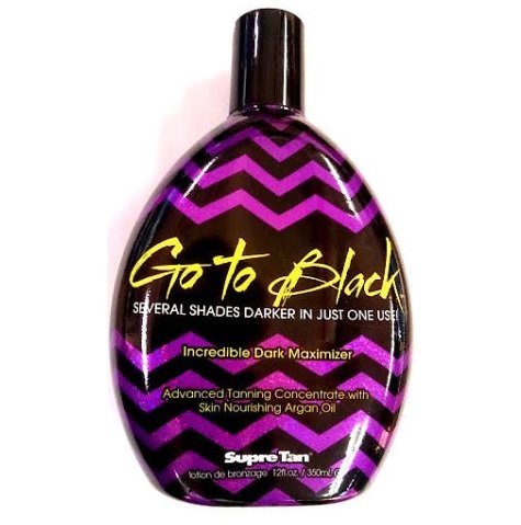 Go to Black Incredible Dark Maximizer Indoor Tanning Bed Lotion By Supre Tan 12oz