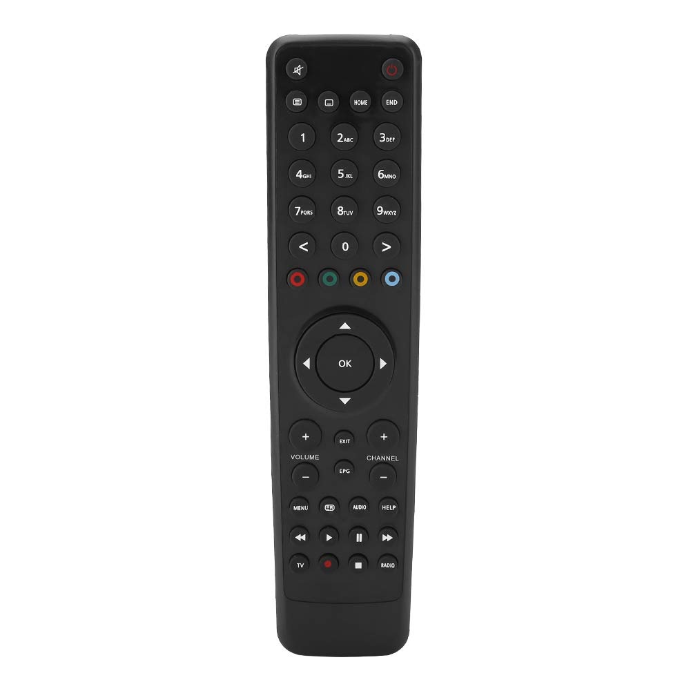 ASHATA Remote Control for VU + TV Box, Replacement Set-top Remote Controller for VU / 2 Mini/VU/Mini VU/VU Pro/Vu/Vu SE/Meelo+ SE/VU Duo, etc