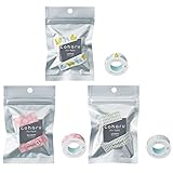 KING JIM Animal, Bouquet, and Window, set of three, coharu film tape; for label printer TEPRA Lite