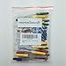 PEPPERLONELY Brand 30PC Mixed Color Sewing Seam Stitch Ripper Craft Sewing Tool Quick Unpick 87x11mm (3-3/8 x 3/8 Inch)