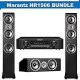 Marantz NR1506 5.2 Channel Network Audio/Video Surround Receiver with Wi-Fi & Bluetooth NOW BUNDLED WITH Polk Audio (2)TSI400 Floostanding Speakers & (1) CS10 Center Channel Speaker