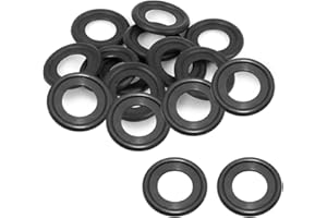 TSUGAMI 25PCS M12 Car Oil Drain Plug Gasket, Rubber Crush Washer Sealing Gasket, Automotive Engine Oil Crush Washers Replacem