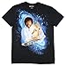 Bob Ross Galaxy Painting Graphic T-Shirt - Medium, Black