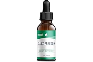 Nature’s NutriWave GlucoFreedom Supplement Drops – Plant-Based Liquid Blend with Astragalus & Grape Seed – Non-GMO, GMP-Certified, Made in USA – 2oz, 60ml, 1 Month Supply