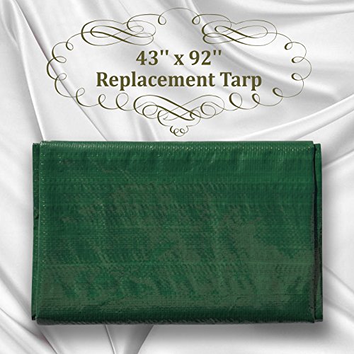 BenefitUSA Replacement Canopy Cover for Backyard Wood Playset Swing Set (43" X 90")