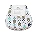 MiiYoung 5-Pack Baby Burp Cloths for Boys, Triple Layer, Organic Cotton, Soft and Absorbent Towel, Burping Rags for Newborns Set