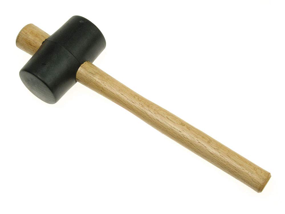 Faithfull FAIRMB212 Rubber Mallet - Black 63mm