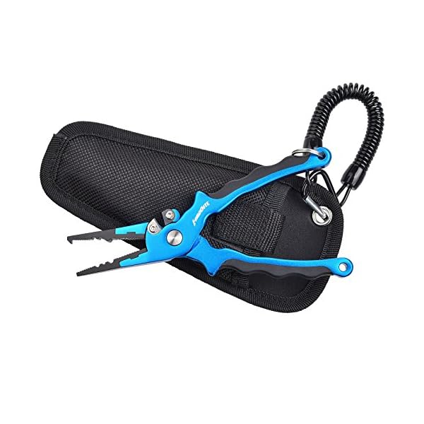MadBite-Fishing-Pliers-Saltwater-Hook-Remover-Plier-Carbide-Braid-Cutter-Split-Ring-Tool-Lighted-Fishing-Pliers-Aluminum-Alloy-Multi-Colors