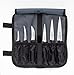 Mercer Culinary 7Piece Carving Knife Set, Black