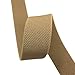 Strapcrafts 1-Inch by 5-Yard Khaki Colored Double-Side Twill Non-Roll Wowen Elastic 93030