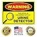 Funny Pool Sign, This Pool is Equipped with A Urine Detector Sign, 10x14 Inches, Rust Free .040 Aluminum, Fade Resistant, Made in USA