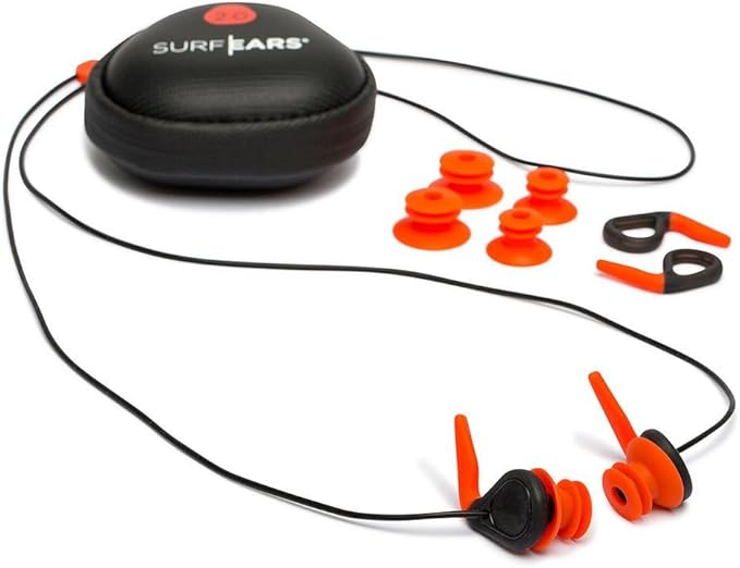 Surf Ears 2.0 Surf and water sports earplugs. Revolutionary Allows to hear and hold a