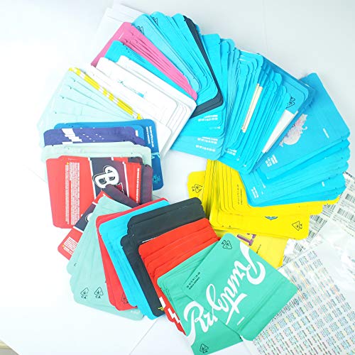 30 pcs Mixed Package Smell Proof Mylar ziplock weed Bags 3.5 gram