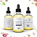 2 oz Castor Oil 100% Pure USDA Organic Cold Pressed Hexane Free - Set of 10 Brushes for Eyeliner & Eyelash - Lash Growth Serum - Stimulate Longer Thicker Eyelashes & Eyebrows - Vitamin E Oil
