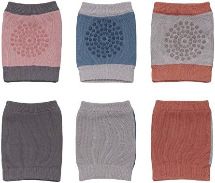IRYPULSE 3Pair Baby Crawling Knee Pads, Anti-Slip Kneepads Safety Knee Protector for 6-36 Months Toddler - Type B