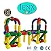 Jenx Toys Jumbo 60 PCS Magnetic Rods and Balls Building Blocks | Award Winning Top Toys | Construction Stacking Building Set