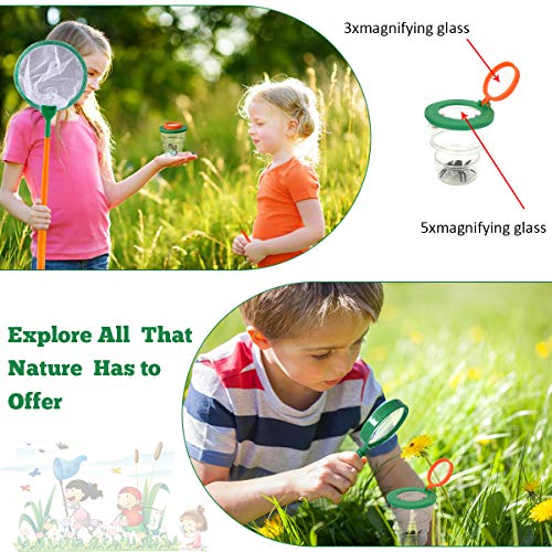 image for Mixi Outdoor Explorer Kit & Bug Catcher Kit with Binoculars, Flashligh
