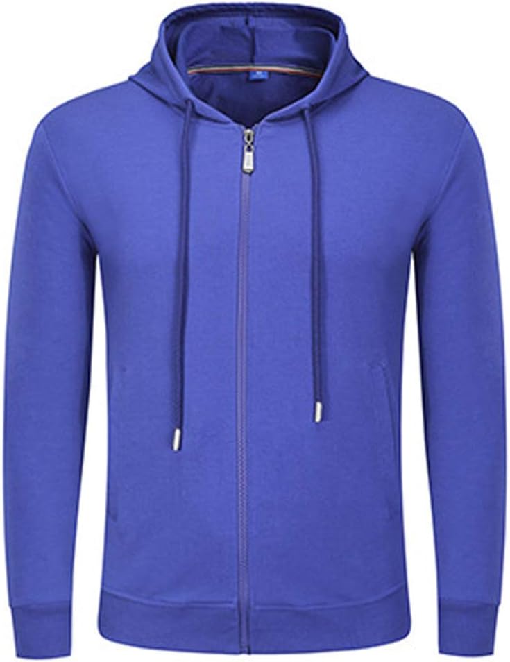 Morton PegfwaS Zip-up Sweater, Men's Autumn and Winter Sports Hoodie, Overalls