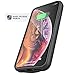 Encased iPhone Xs Max Battery Case - 5270mAh Protective Charging Case with Extended Smart Power Reserve (Rebel Black)