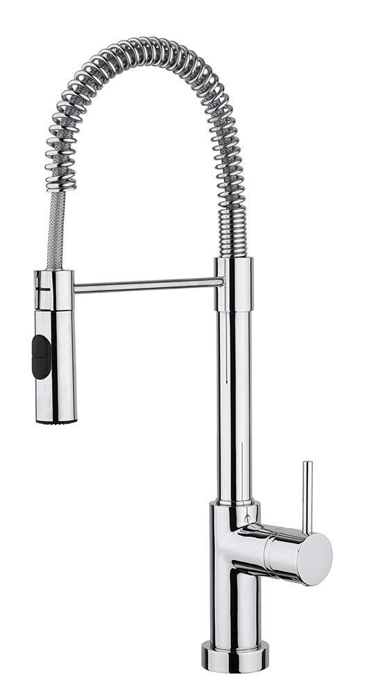 First AM10006-Single-Handle Mixer Sink Shower Connection Automatic, Chrome