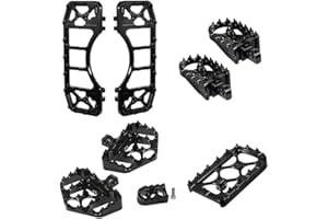 MX Wide Floorboards Front Foot Pegs Brake Pedal Cover Shifter Peg Compatible For Harley Touring 1986-2023 Road Glide ST Stree