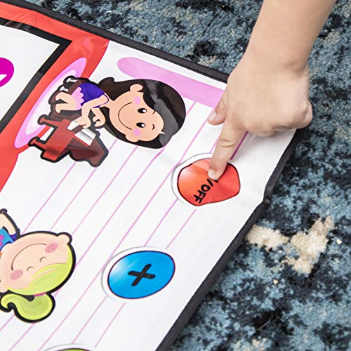 image for SMITCO Piano Mat for Toddlers - Dance Toys for Kids with Volume Contro
