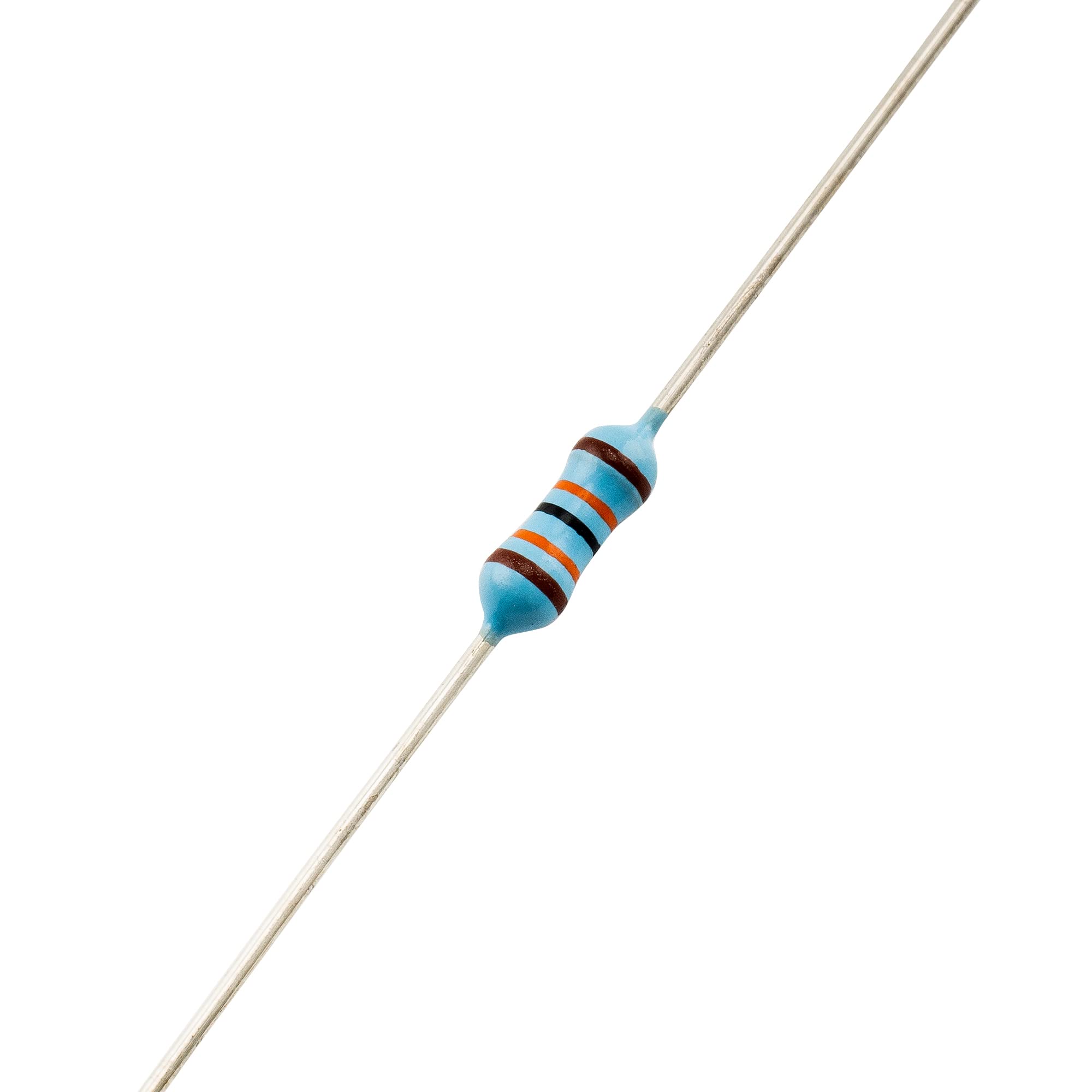 Musiclily Pro Metal Film Precision Resistor 130kΩ 1% 250mW for Electric Guitar Bass Wiring Mods