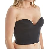 Carnival Women's Low Plunge Backless Seamless Molded Longline Bra