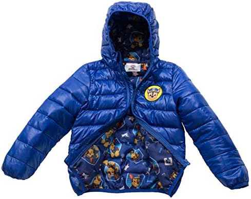 Paw Patrol Boys Toddlers Jacket Dark Blue Jacket Size 2T-5T Authentic Licensed Product