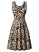 FENSACE Womens Floral Sleeveless Summer Beach Endless Tank Dress 1703012 Large