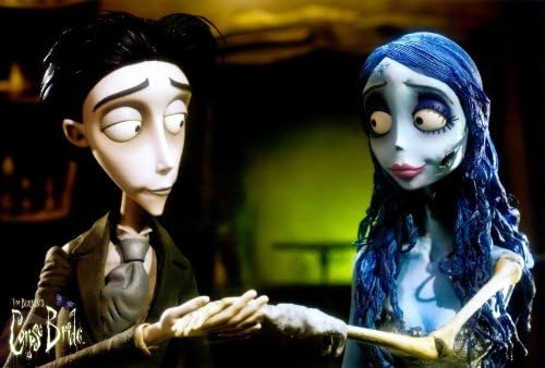 Tim Burton's Corpse Bride Movie Poster (27 x 40 Inches - 69cm x 102cm) (2005) Style G -(Johnny Depp)(Helena Bonham Carter)(Emily Watson)(Tracey Ullman)(Paul Whitehouse)(Joanna Lumley)