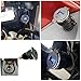 Meetou DIN Hella Powerlet Plug to Dual USB Charger Adapter with LED Voltmeter for BMW Motorcycle/Phone/iPhone/GPS/SatNav