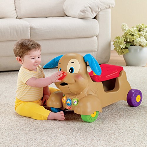 Fisher-Price Laugh & Learn Stride-to-Ride Puppy