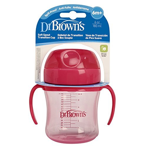 Dr. Brown's® Soft Spout Transition Cup (6 oz Soft-Spout Transition Cup Assorted (Stage 1 6m+))