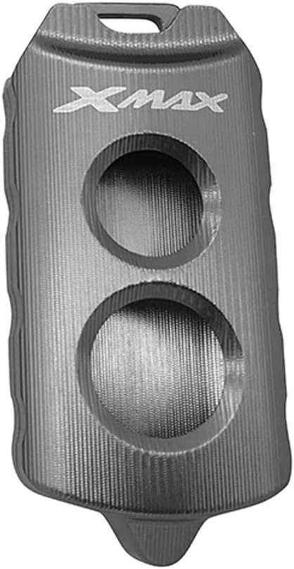 Semspeed keychain key Case Remote Control Bag For Yamaha Scooter XMAX 125/250/300/400 2015-2019. (Silver)