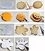 Efivs Arts 8 Pcs Witch Hat Skull Ghost Pumpkin Lamp Bat Spider Vampire Teeth Shape Halloween Stainless Steel Cookie Cutter Fondant Cutter Set Cup Cake Decorating Tools