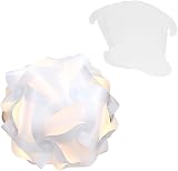 kwmobile DIY Puzzle Lamp Shade XL – 30 Pieces 15 Designs 40 cm White view 6