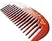 Unique Gift - Olina No Static Premium Quality Natural Rosewood Pocket Hair Comb Beard Comb Moustache Comb with Natural Wood Aromatic Smell (Wide-tooth, Rosewood Gold Carved, 4.7'')